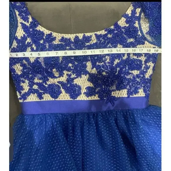 MAC DUGGAL | Navy Blue Evening Ball Gown 65841R - Picture 16 of 16